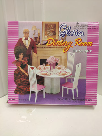 Gloria Dining Room Play Set completo e nuovo