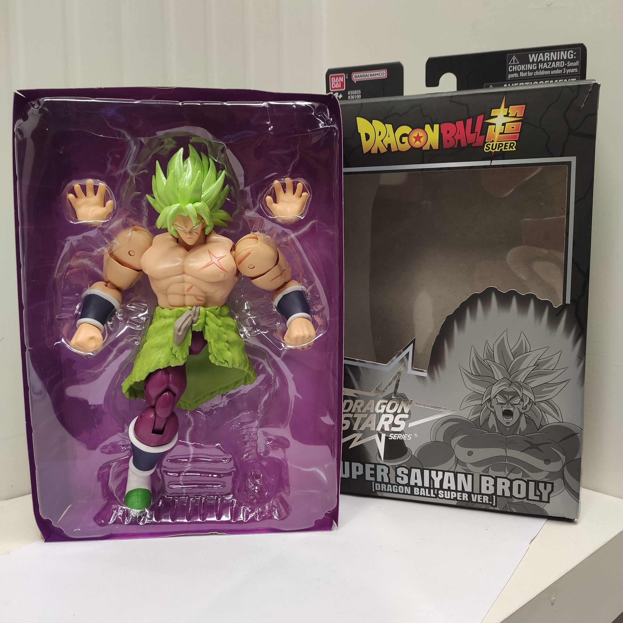 Broly Super Saiyan - Dragon Ball Super - Action Figure (difetto: gamba mancante)