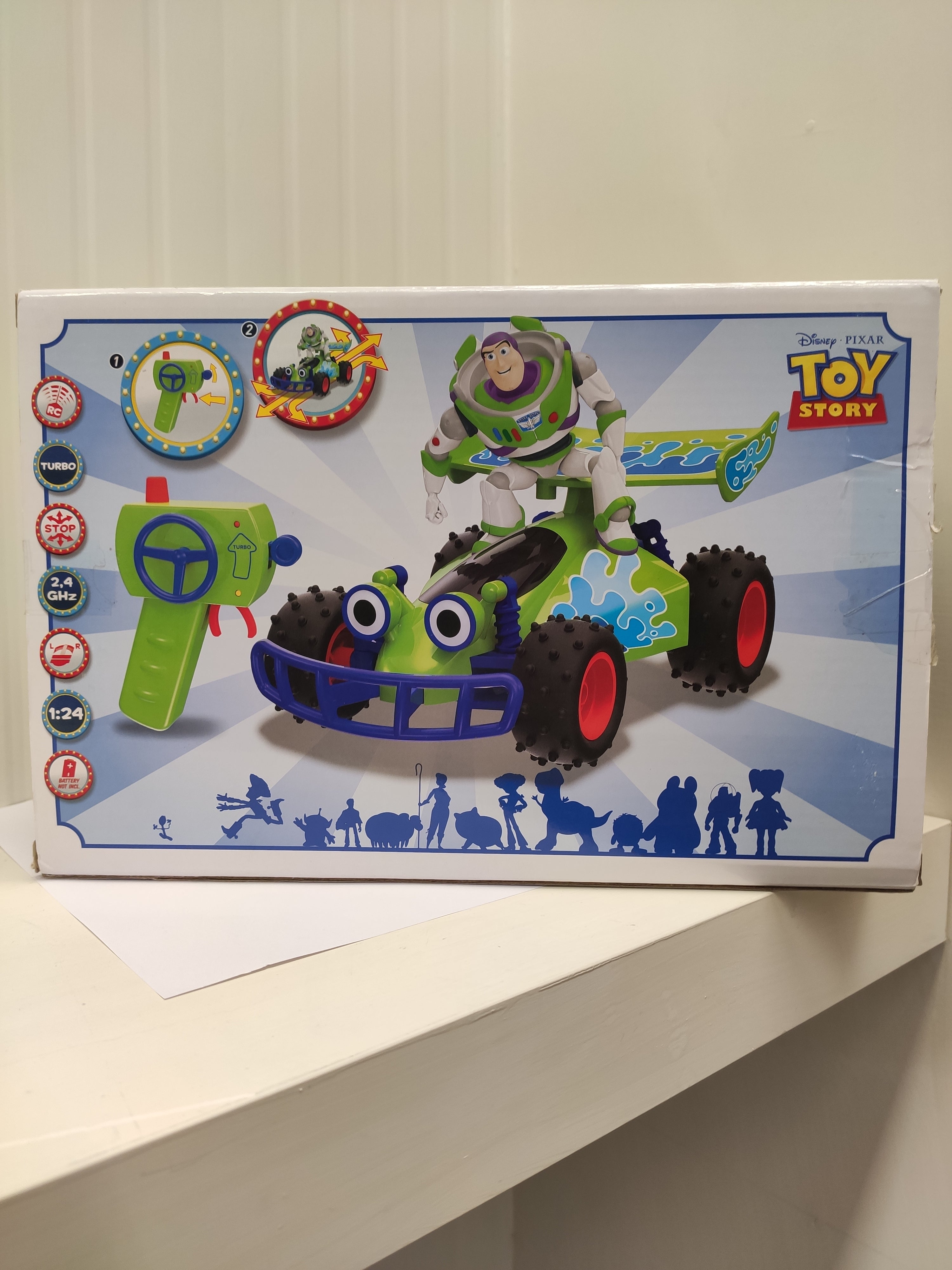 Toy Story RC Turbo Buggy Buzz Lightyear