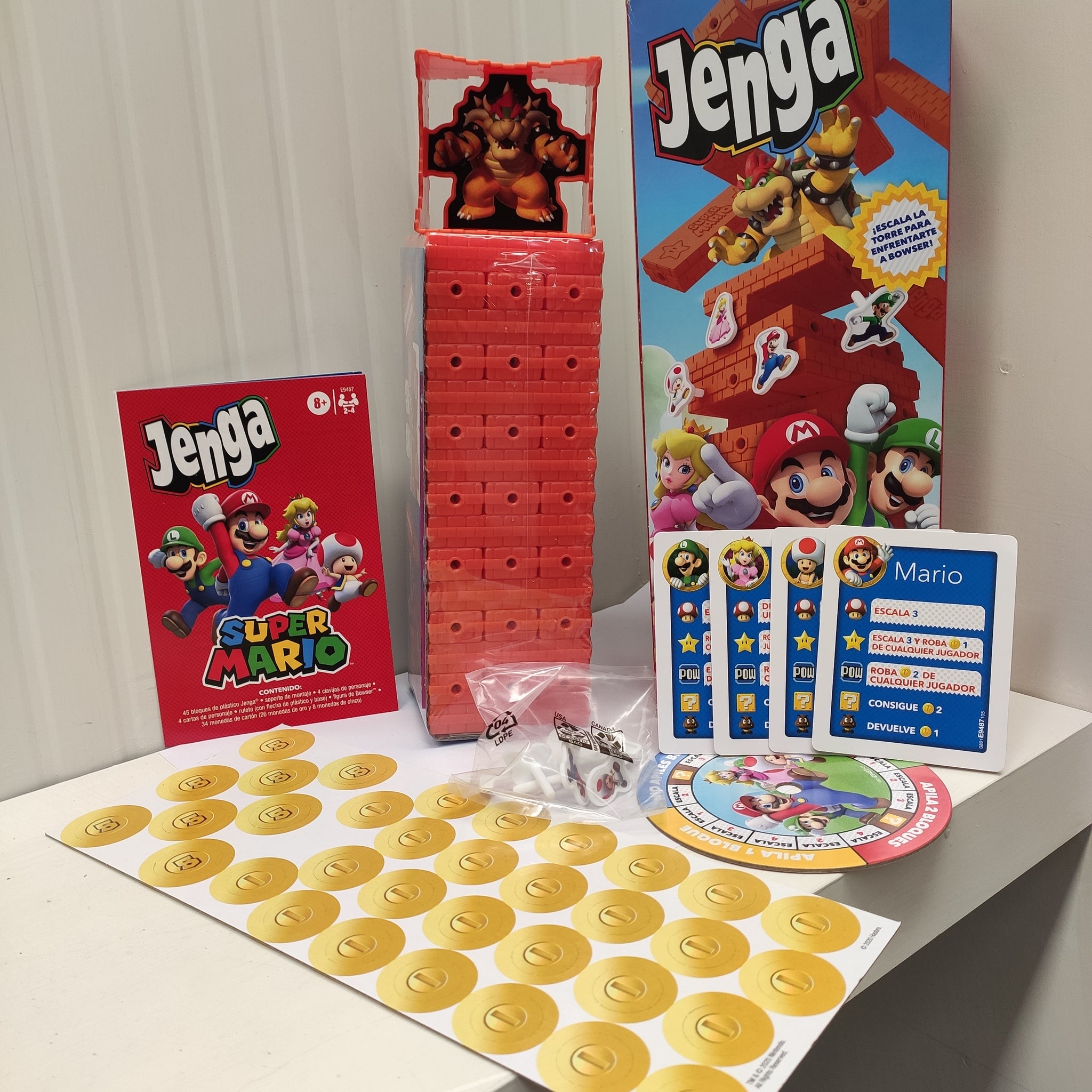Jenga Super Mario spagnolo