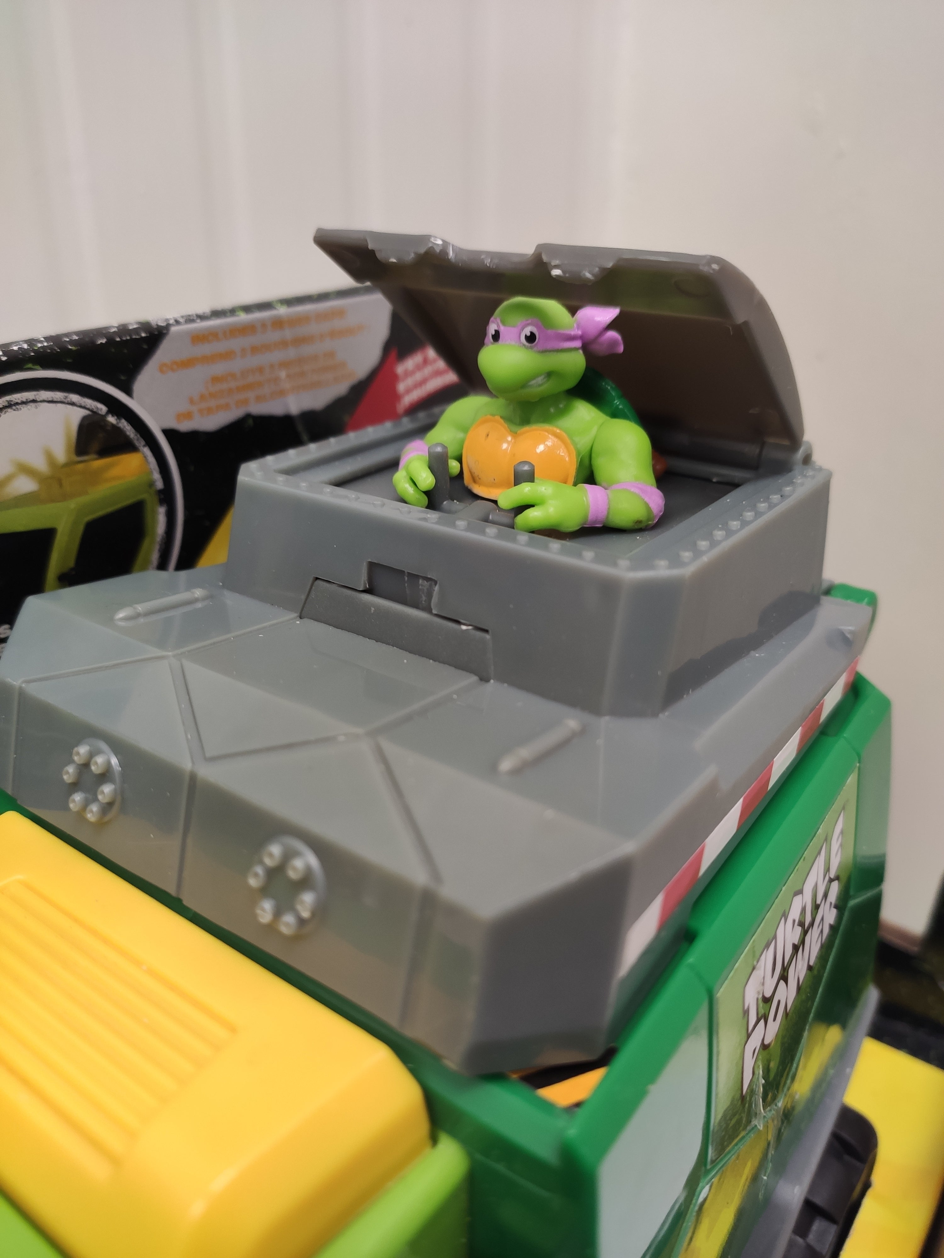 Ninja Turtles Camion della Spazzatura di Lotta Tartarughe Ninja