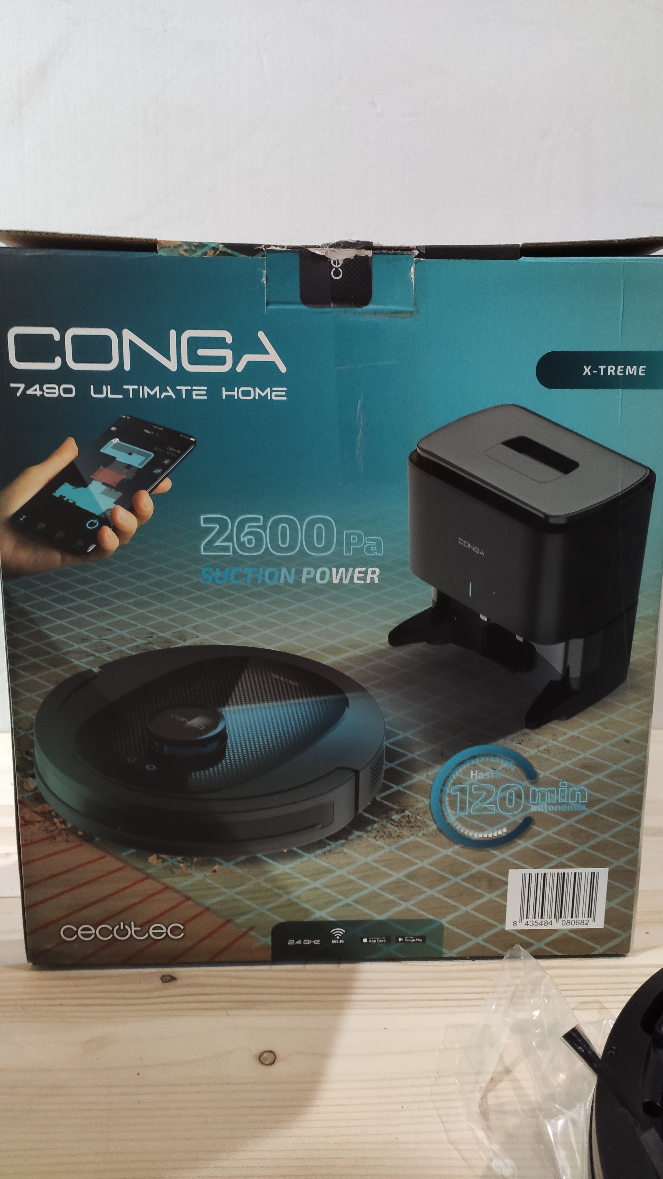 Conga 7490 Ultimate Home Genesis Robot aspirapolvere