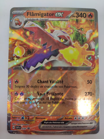 Flâmigator-ex - Scarlet & Violet Promos (SVP) #34 - Fr