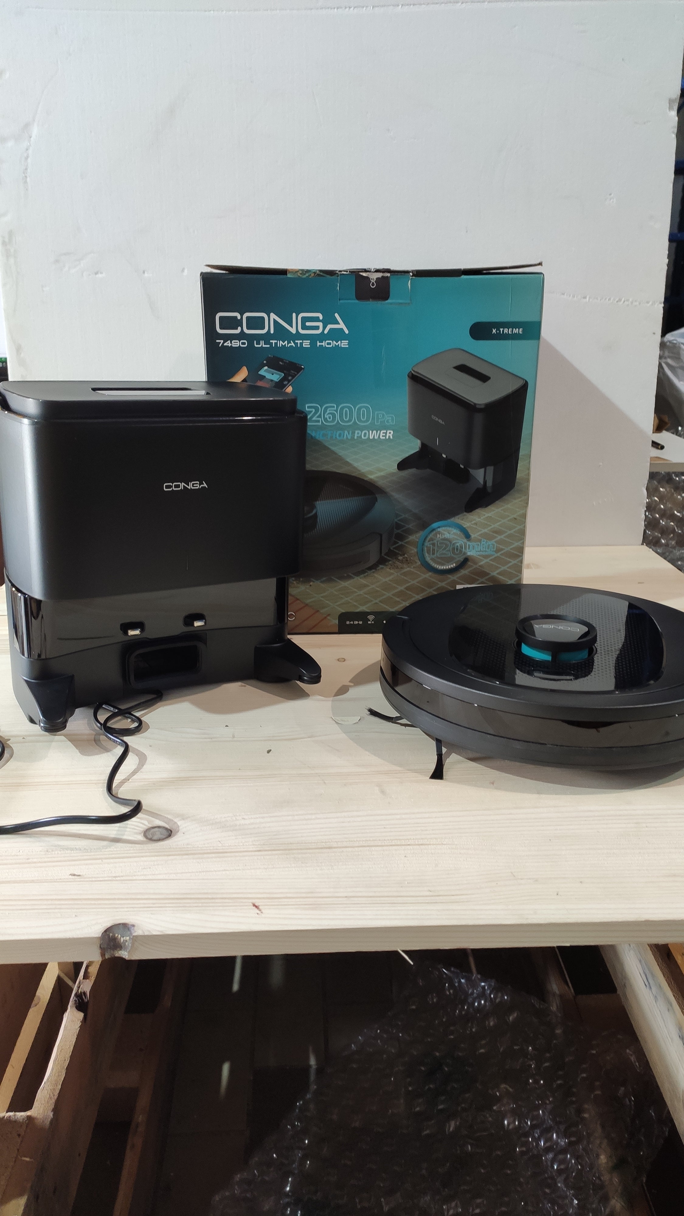 Conga 7490 Ultimate Home Genesis Robot aspirapolvere
