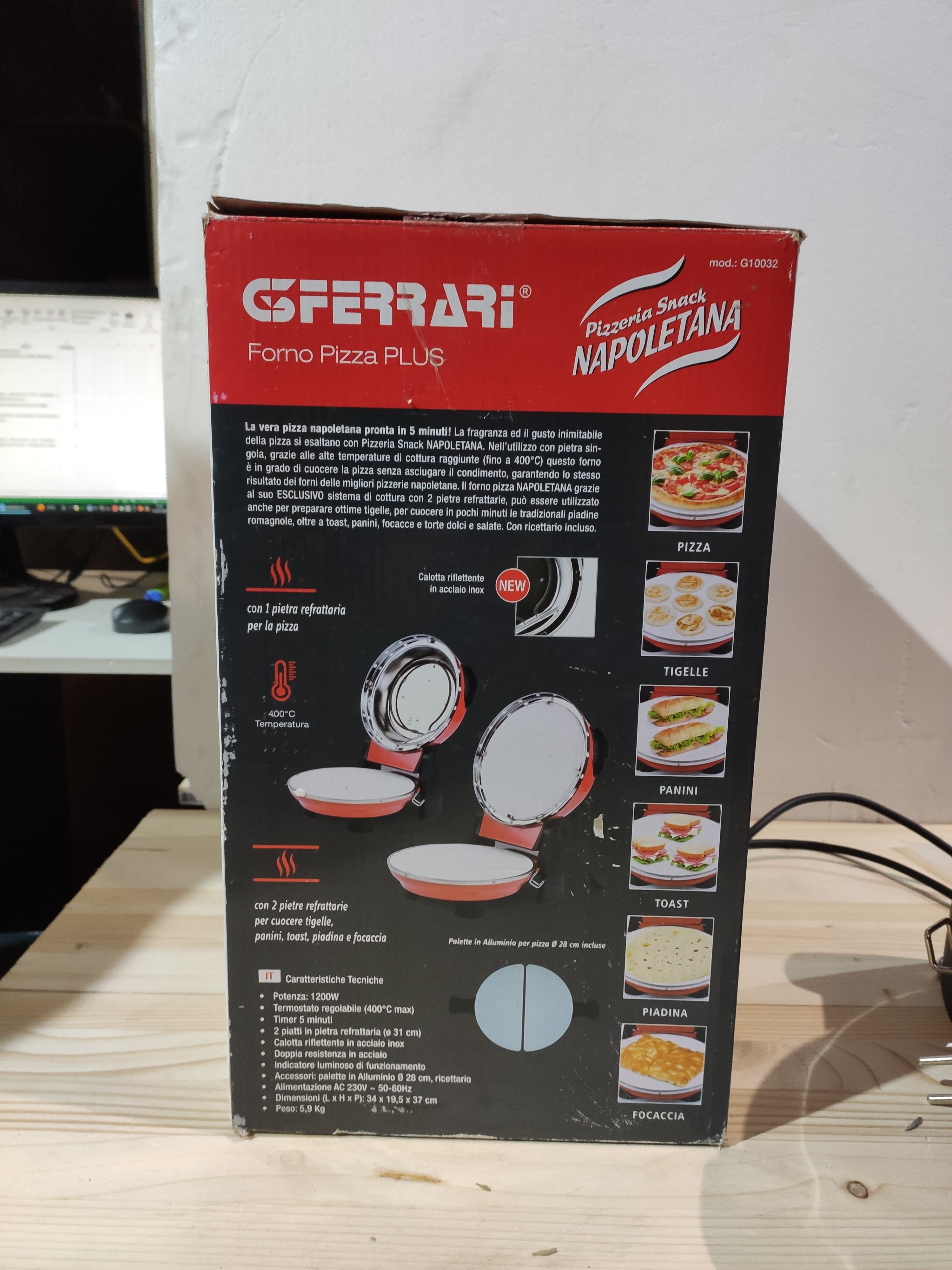 G3 Ferrari Pizzeria Snack Napoletana RED
