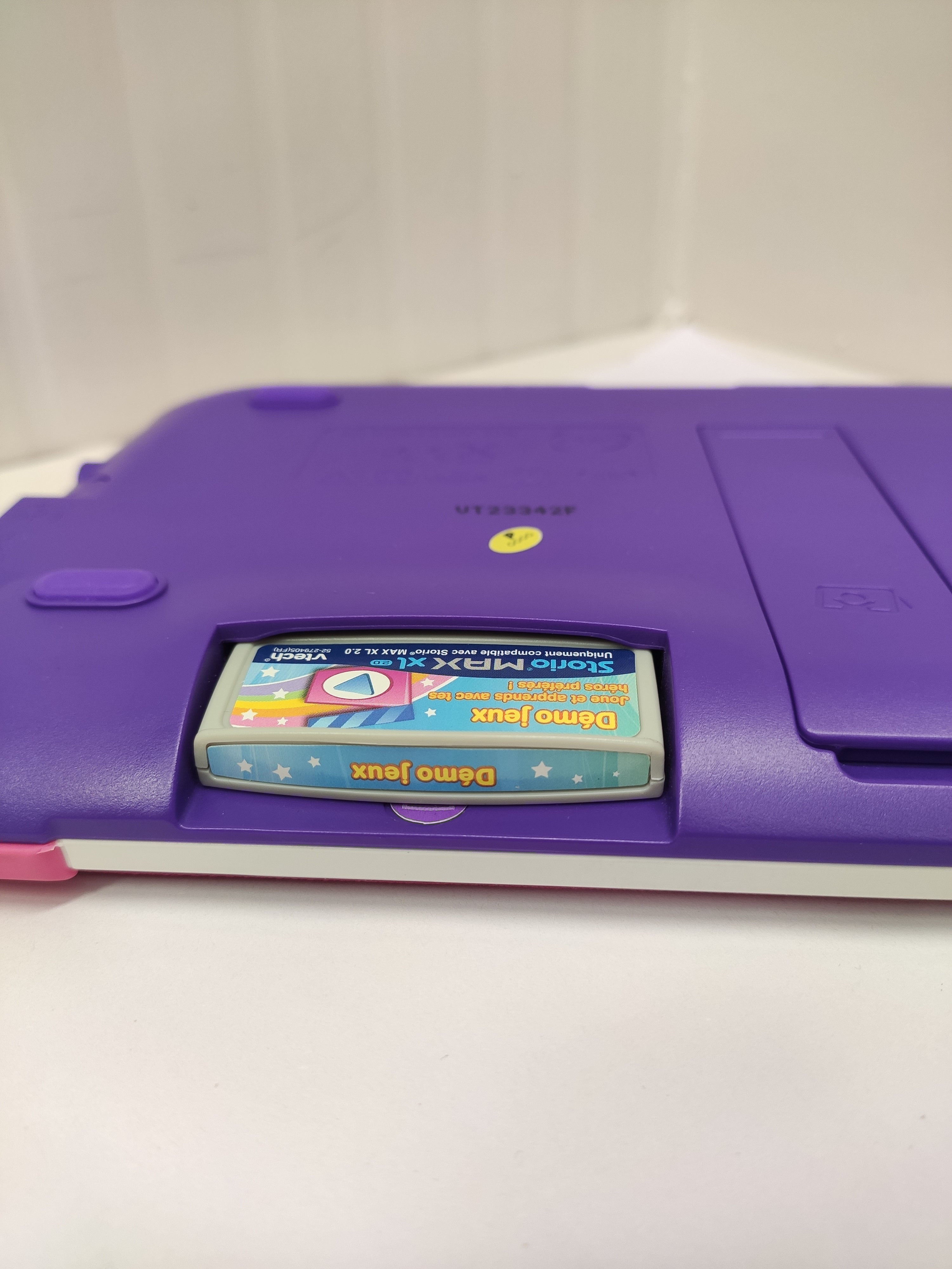 VTech Storio MAX XL 2.0 Tablet educativo per bambini, Rosa [Versione Francese]