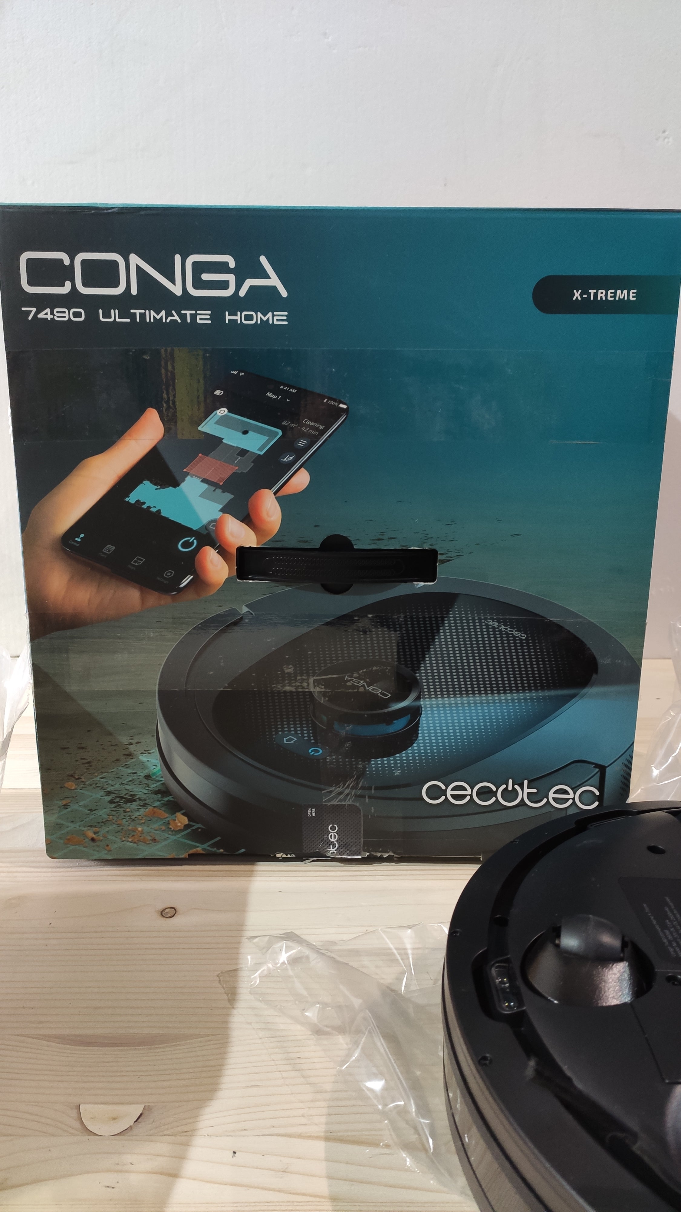 Conga 7490 Ultimate Home Genesis Robot aspirapolvere