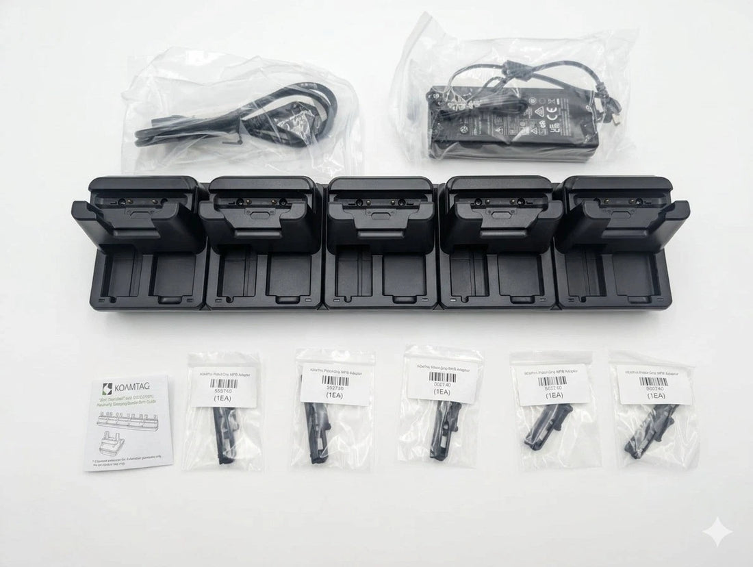 KOAMTAC SKXPro Base Ricarica 5-Slot Pistol GP-PTG715ASEBY EU NUOVO FATTURA
