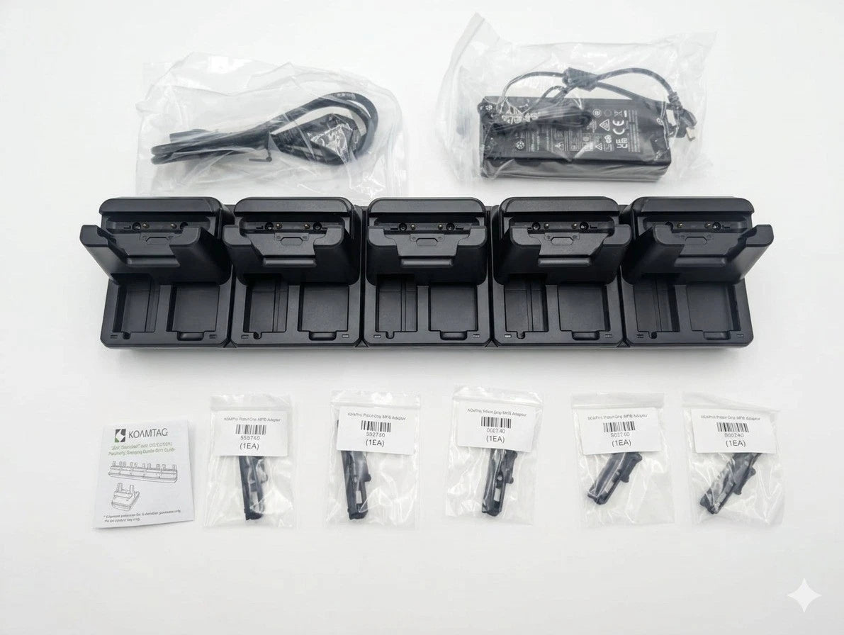 KOAMTAC SKXPro Base Ricarica 5-Slot Pistol GP-PTG715ASEBY EU NUOVO FATTURA
