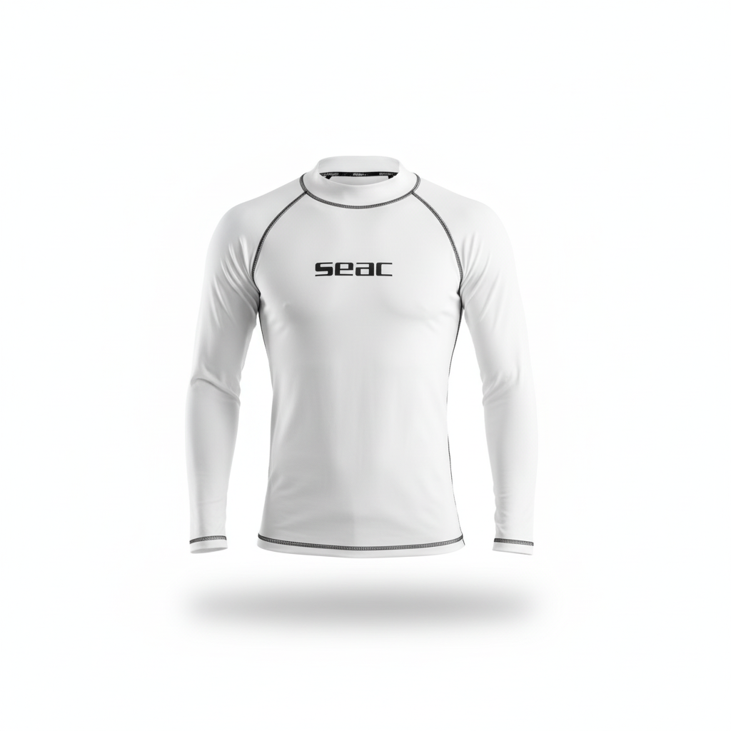 Seac Maglia Rash Guard protezione UV per sport acquatici