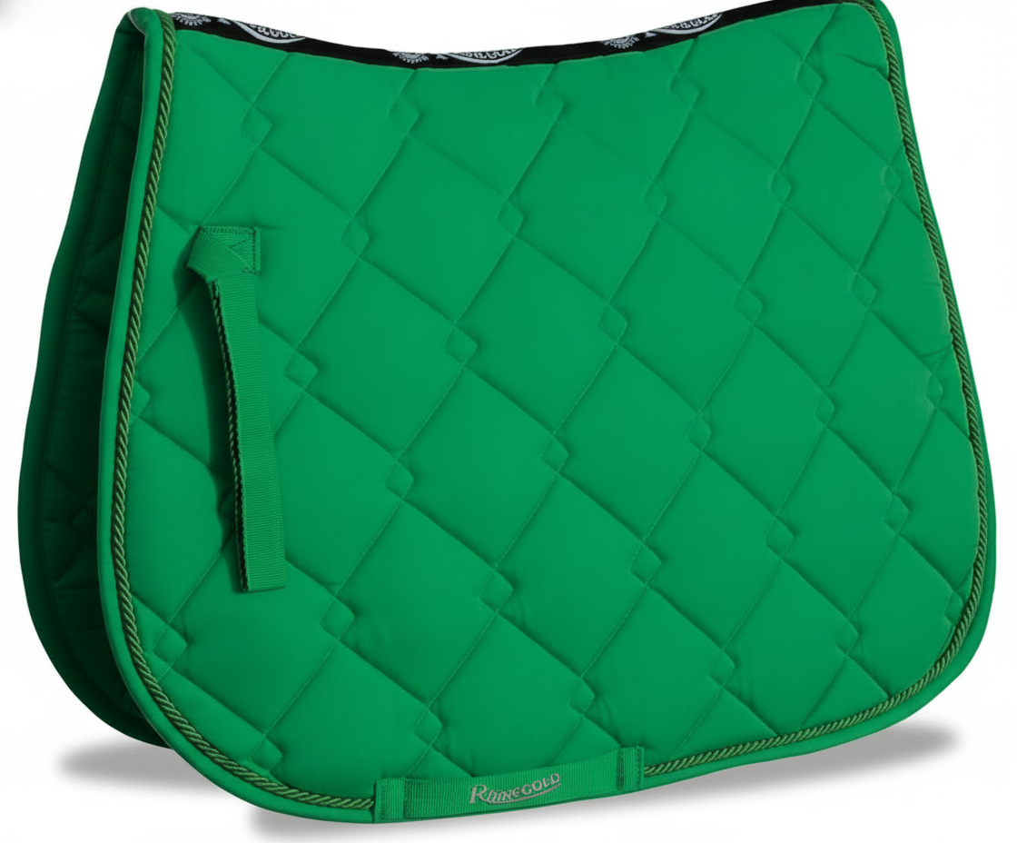 Rhinegold Sottosella Diamond Elite Verde per Pony