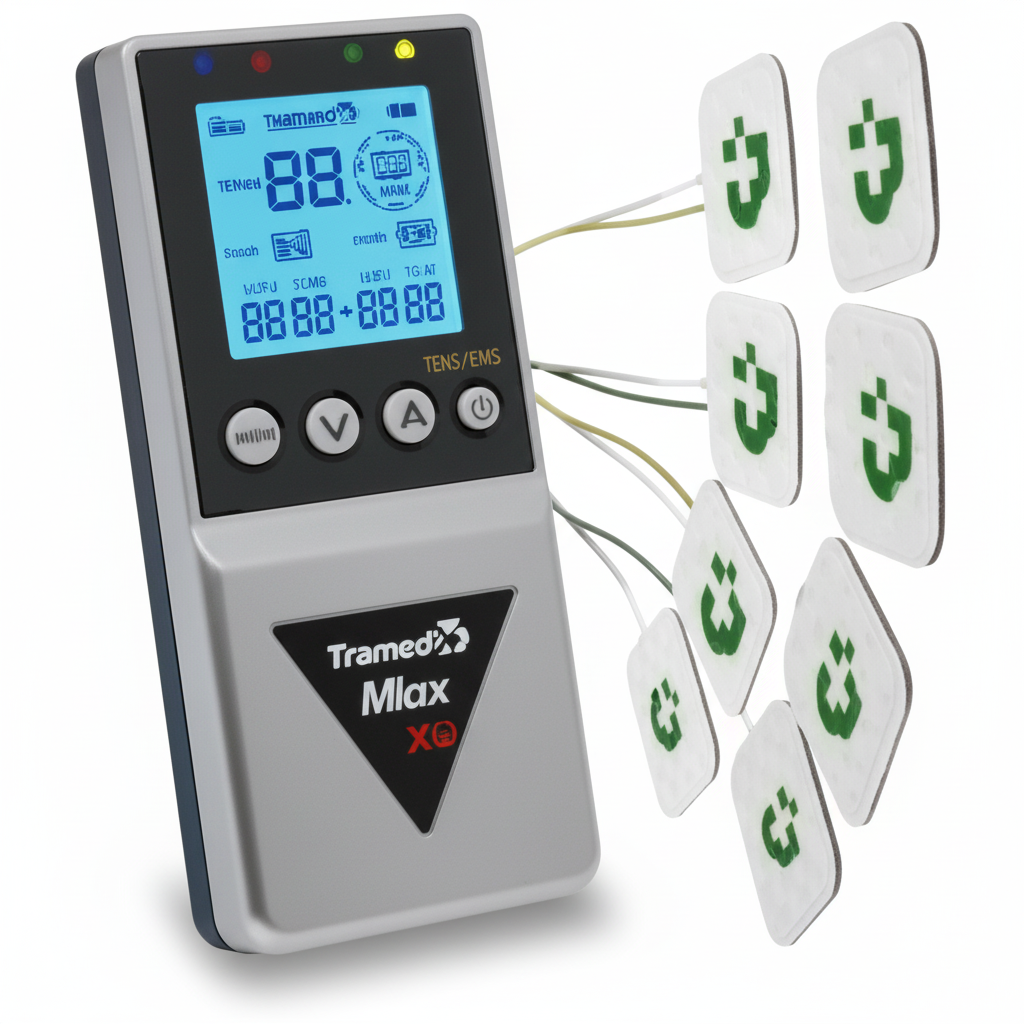 TESMED Max 830 Elettrostimolatore Muscolare Professionale vista frontale