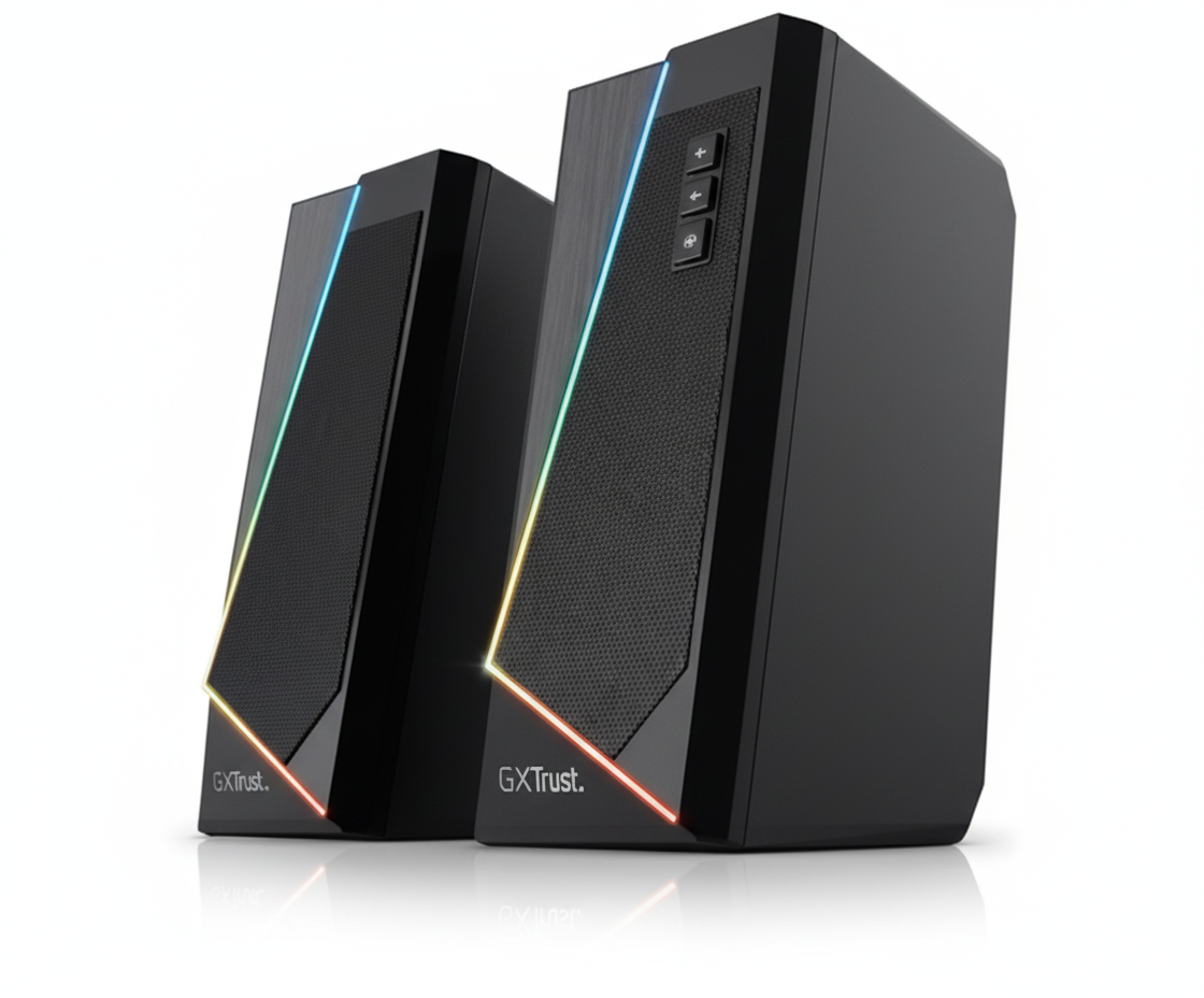 Trust GXT 609 Zoxa Casse Gaming RGB per PC