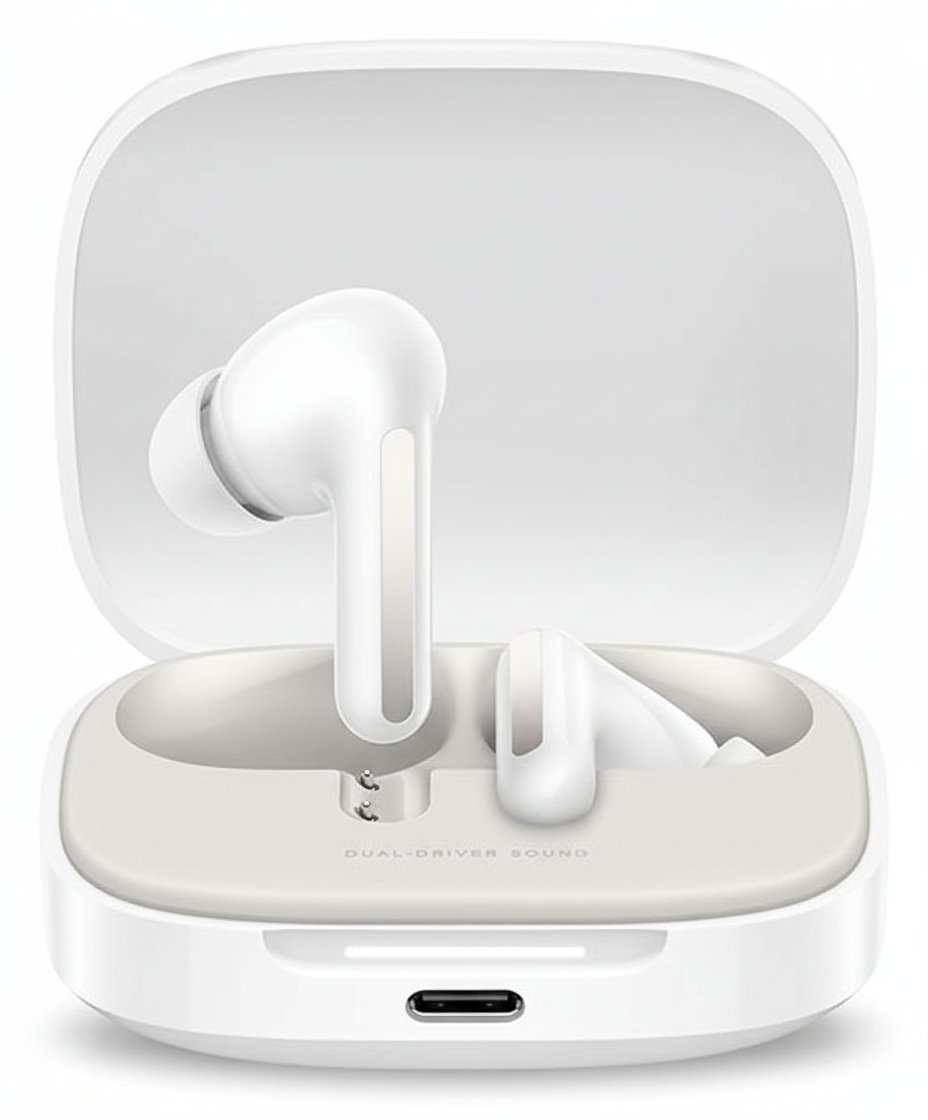 Auricolari Bluetooth Xiaomi Redmi Buds 6 vista frontale