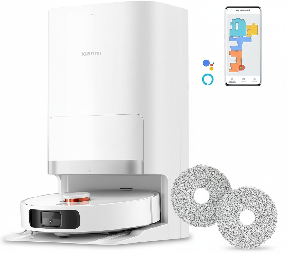 Robot aspirapolvere Xiaomi X20+ con sistema di lavaggio